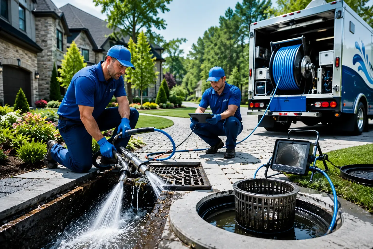 Local outdoor drain cleaning professionals in Brownsville, CA